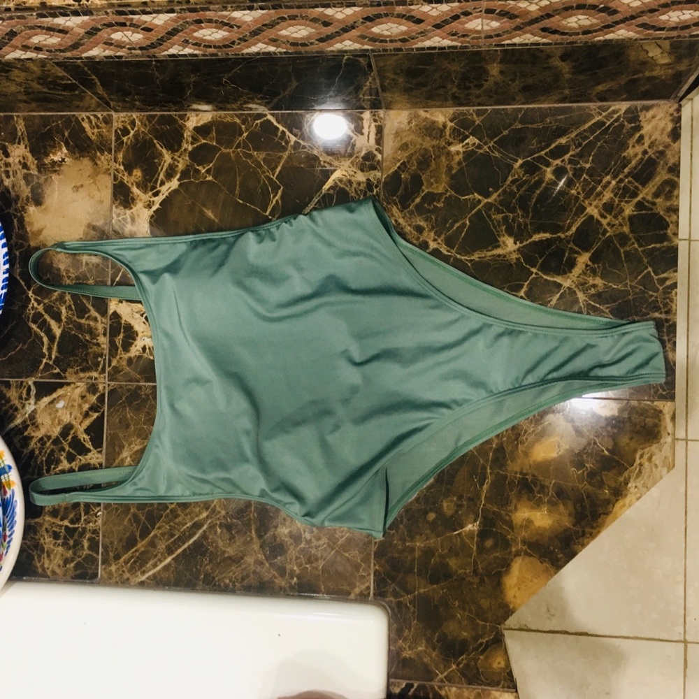 SHEIN High waisted Cheeky One Piece